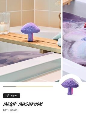 LUSH SPA MAGIK MUSHROOM BATH BOMB (2)